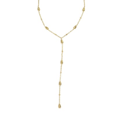 Luxe Y Ketting | RVS (verkleurt niet) | Goud | RVS Ketting | Leukste Kettingen Voor Haar