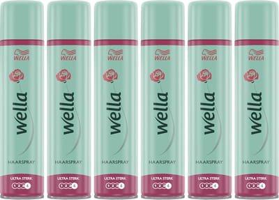 Wella Ultra Strong Hairspray -  haarspray - 6 x 250 ml