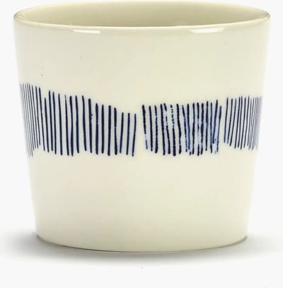 Serax - Ottolenghi Feast - Espressokop - Wit/Blauw - 7 Ø - 4 stuks