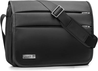 Grote 14 inch Laptop Schoudertas - Waterdicht Crossbody Tas voor Werk en Reizen