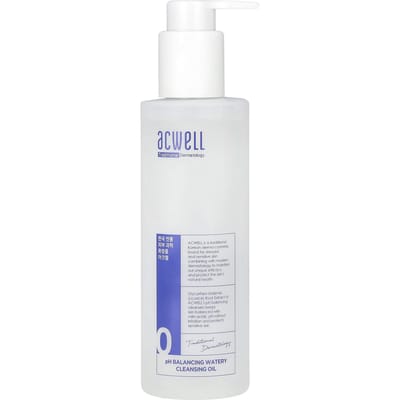Acwell, pH Balancing Watery Cleansing Oil, 6.76 fl oz (200 ml) white