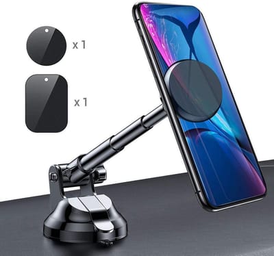 Magnetische Telescopische Beugel Slimme Telefoonhouder Universele Auto Telefoon Houder Sterke Magneet Auto Mount voor Voorruit Dashboard