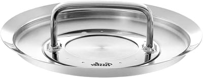 Reservepannendeksel - Metalen deksel - Koken en braden - Condensat plus functie - 28 cm - Zilver