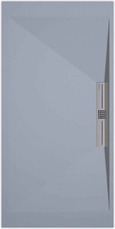 Sanifun douchebak Stone Side Gray Smooth 1000 x 800 S