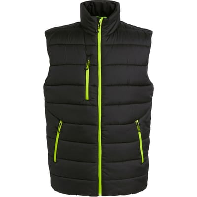 Regatta Thermische bodywarmer Navigate voor heren (Zwart/Lijkgroen)