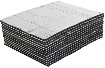 10mm Geluidsisolatie Mat - Zelfklevend Aluminium Hitte- en Geluidsisolatie (1,67㎡)