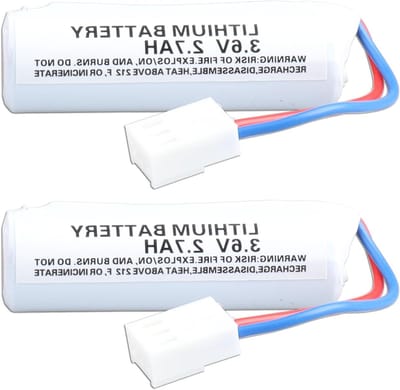 Set van 2 Alarm Batterijen 3.6V 2700 mAh, Compatibel met D8903, LI04 en MGL956439, Ideaal voor Alarmsystemen en Beveiliging