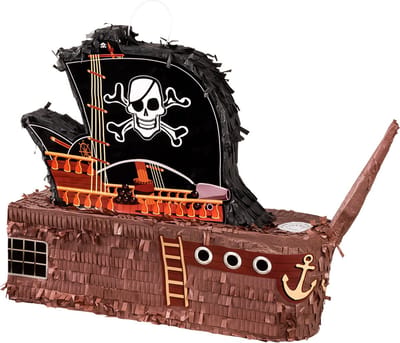 Boland - Piñata Piratenschip - Verjaardag, Kinderfeestje, Themafeest - Piraten