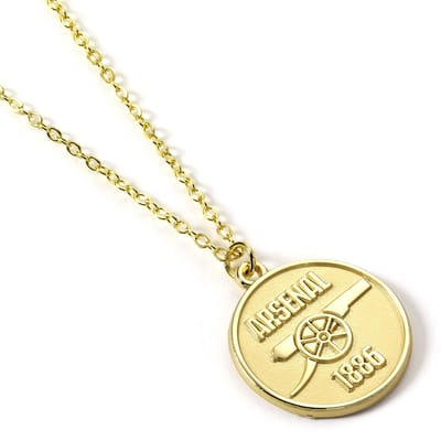 The Carat Shop - Arsenal Voetbal Club Embleem - Logo - Vergulde Halsketting - Collier