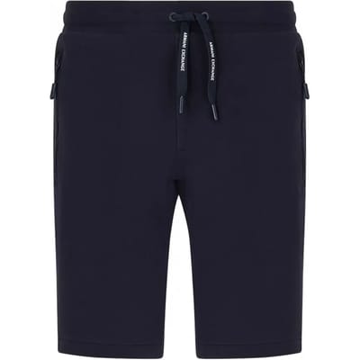 Armani Exchange Zip Pocket Sweatshorts - Zwart