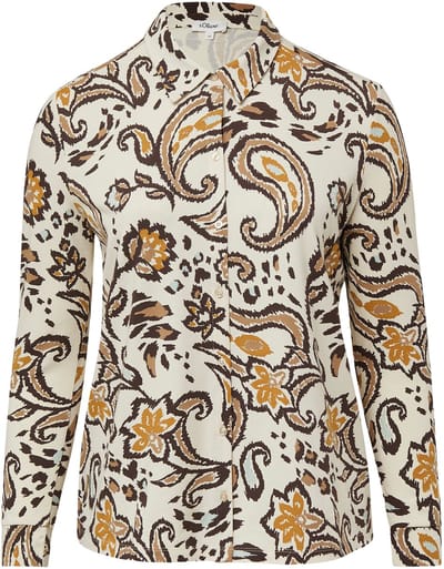 s.Oliver - female - Stretchy jersey overhemd blouse