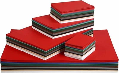 Karton 180 Grams - 13 Verschillende Winter Kerst Kleuren A3, A4, A5, A6 Karton - Hobbykarton - Stevig Papier - A3, A4, A5, A6 Papier 180 grams - Knutselpapier Knutselkarton - Knutselkarton - 1800 Vellen
