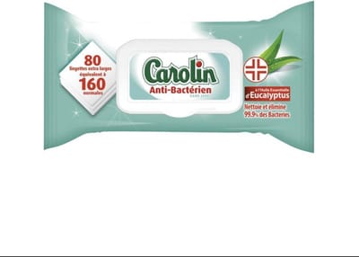Carolin Hygiëne Grote Doekjes Eucalyptus