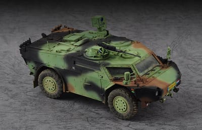Trumpeter Modelbouwpakket Militaire voertuigen - 07401 German Fennek LGS - Dutch Version Plastic - 1:72 - Modelbouw