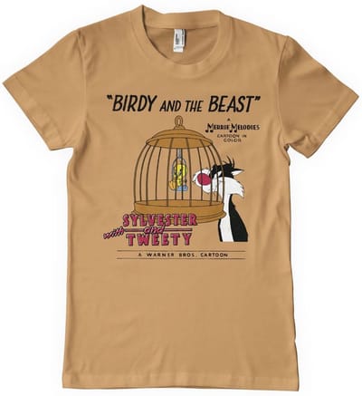 Looney Tunes T-shirt Birdy And The Beast T-shirt WB-1-LT013-H94-9