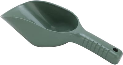 Aas lepel - Aas schep - Vissen - Ergonomische grip - 83g - Grijs