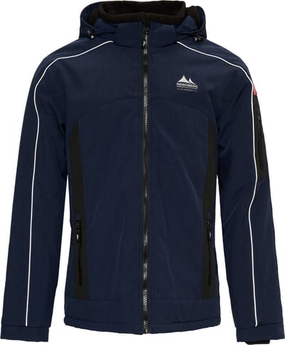 Nordberg Ole Winterjas - Heren - Softshell - Donkerblauw - Maat 3XL