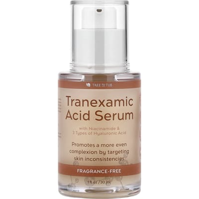Tree To Tub, Tranexaminezuur Serum, Geurvrij, 30 ml (1 fl oz) white
