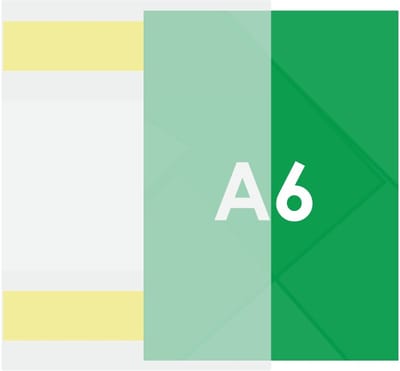 A6 Posterhouder (U-vorm) - Staand - Transparant Acrylglas - type U-A6-Staand