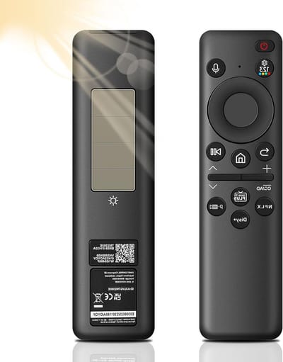 Vervangende Afstandsbediening met Zonne-energie en Spraakbediening voor Smart TV's, Geschikt voor 2021-2023 Modellen van Samsung