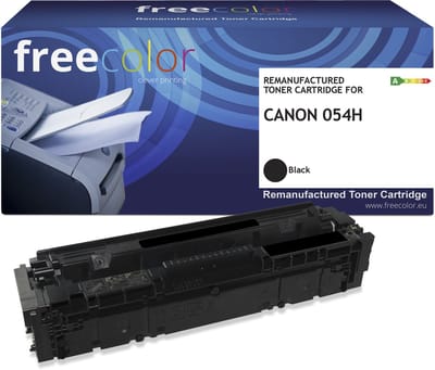Freecolor - Vervangt Canon 054H Toner - High capacity - Zwart - 6.000 pagina's - Compatible