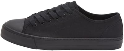 Next - Dames - Canvas baseball-sneakers - Zwart