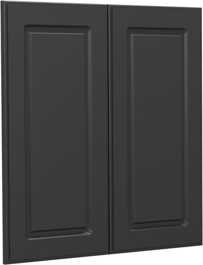 Vicco R-Line Keukenfront – 59.2 x 59 cm meubelfront voor de hangkast Antraciet landhuis
