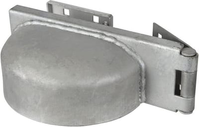 Beschermingsstang hangslot Grijs - Merriway BH07731 Steel Door Padlock