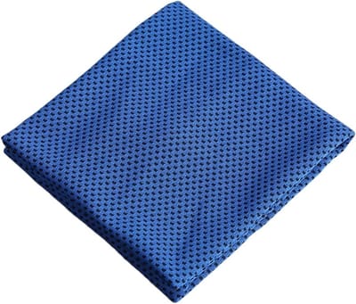 Sport Handdoek - Koel Handdoek - Fysieke Koeling - Sneldrogend Ademend - 30 x 80 cm - Blauw