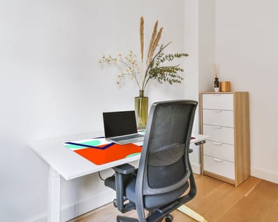 Coloray Bureau Onderlegger - Abstract patroon Bureau Onderlegger XXL - 100 cm x 50 cm - Veelkleurig Bureau Onderlegger - Computer Mat - Bureau Pad - Bureau Mat - Bureaumat