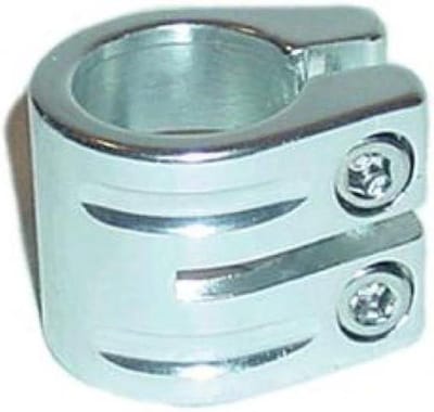 Zadelpen Klem - Zadelklem Fiets - Zadel Verstellen - Dubbele Bout - 28.6mm - Zwart