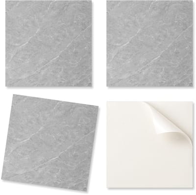 Zelfklevende vinyl wandtegels met natuursteenstructuur, 20x20x20 cm