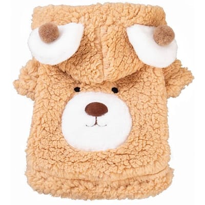 Huisdier Herfst en Winter Dikke Hoodie Teddybeer Hoodie Hond Lamsvacht Jas Teddybeer Kleine Hond Kat Kleding Warme Huisdierkleding XL