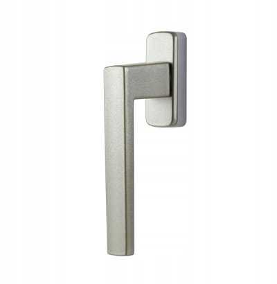 Aluminium Raamklink Quadrat F9 Mat Zilver