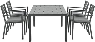 Tuinset Oklahoma stoelen - 4 stuks - tuintafel Gosford