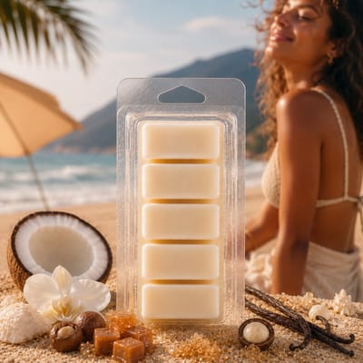 Waxmelts Janeiro Brazilian 71 - Snapbar - 55 gram - Geinspireerd op - 100% Sojawas - Handmade - Dierproefvrij - Vegan - Huisparfum - Voor in geurbrander - Waxbrander - Geur in huis - Geurkaars - Parfum