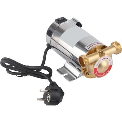 Pompe d'appoint Petite Pompe Automatique Domestique pour Chauffe-eau de Douche Kit de Pompe 100W Prise WG‑100EU 220V