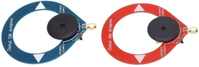 Dailygoody - Draagbare Loop Antenne - Verbeterde Ontvangst - 2 Stuks - Voor Kortegolf Radio - Geschikt voor FM en SW - Duurzaam Materiaal