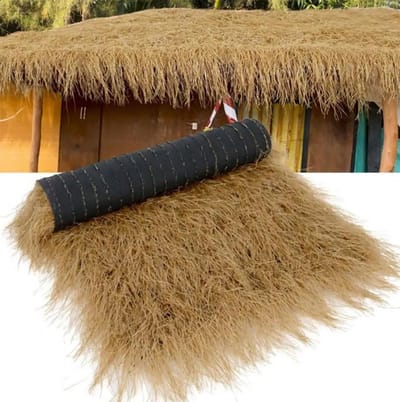 Kunstmatig Riet Dak - Zijden Palmbladeren - Tuindecoratie - Onderhoudsvrij - 0.5m x 20m - Natuurlijk