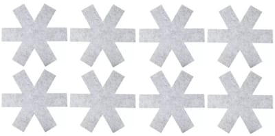 Panbeschermer - 8 stuks - Pannen en Potten - Ø 38 cm