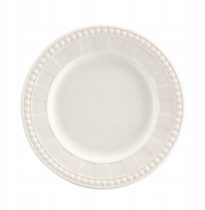Villa Italia Venice Wit Dessertbord 21 cm - Elegant Wit Porselein
