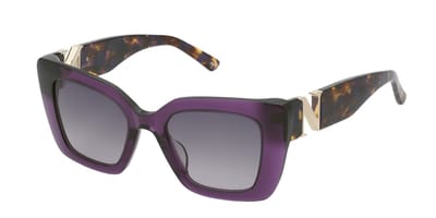 Nina Ricci SNR378V Viola trasparente lucido 50/20/140 WOMAN Zonnebrillen