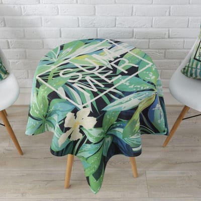 Stijl Tafelkleed Plant Gedrukt Tafelkleed Pastorale Stijl Multifunctionele Tafelbeschermer Aangepaste Bruiloftsdecoratie Manteles 40x70cm15x27inch