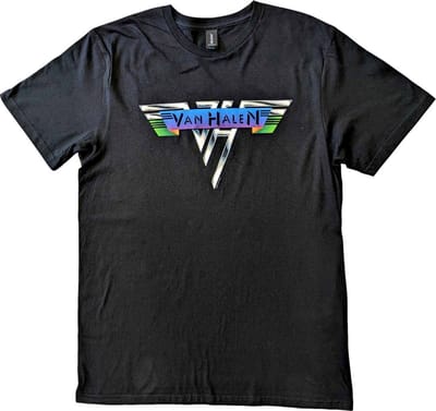 Van Halen - Original Logo Heren T-shirt - S - Zwart