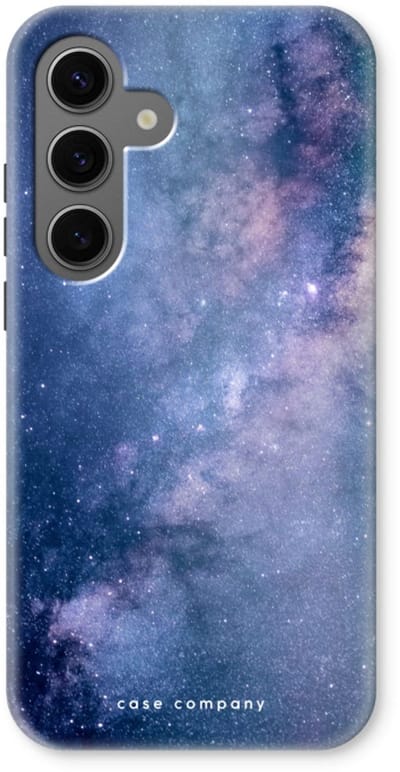 Case Company® - Hoesje geschikt voor Samsung Galaxy S24 hoesje - Nebula - Tough Case - Maximale Bescherming alle Kanten en Schermrand