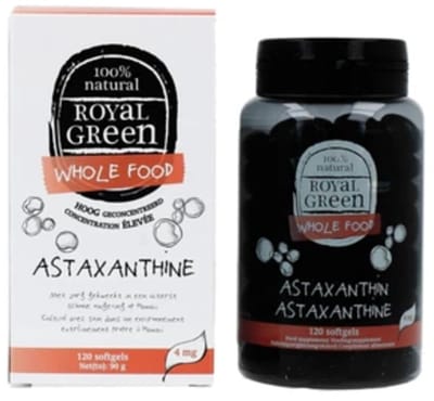 Royal Green Astaxanthine - 120 softgels