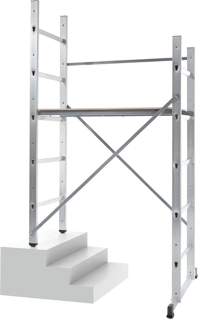 Hobby Steiger - Werkplatform - Kluswerk Binnen - Snelle Montage - 152x45x12cm - Grijs