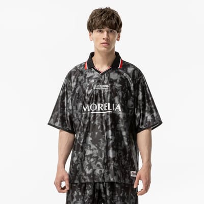 Mizuno Mod Off Retro T-shirt Met Korte Mouwen Zwart S Man