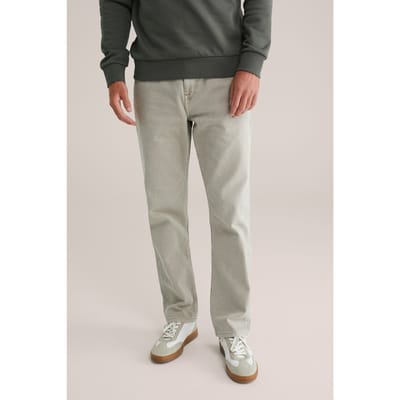 WE Fashion 5-pocket Mid Waist Beige Taglia: W28L32 | Jeans Outlet | Uomo | Marrone