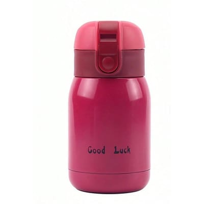 Mini Bouteille Isotherme, Bouteilles d'eau isothermes, Tasses thermiques de voyage, pour boissons chaudes et froides, Articles pour boissons été hiver E-Red